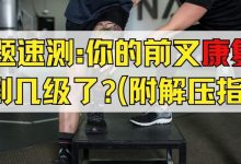 10题速测｜你的前叉康复焦虑到几级了？（附解压指南）-前叉之家